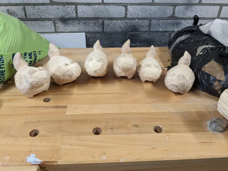Houten katjes 7