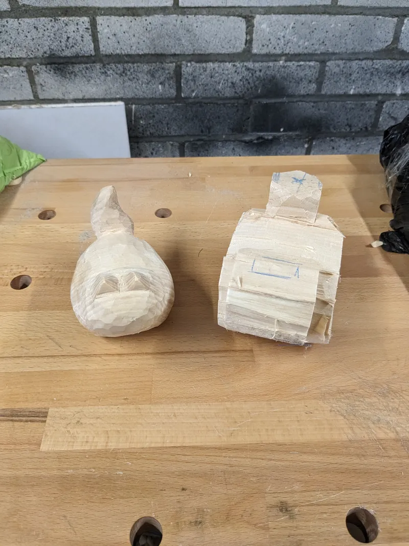Houten katjes 8
